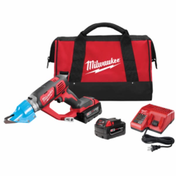 Milwaukee shears 14 gauge best sale